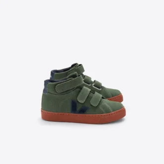 Esplar Mid Suede Mud Nautico Rust sål