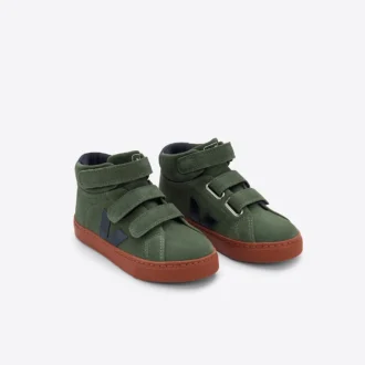 Esplar Mid Suede Mud Nautico Rust sål