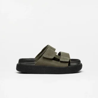 Etna Suede Kaki Black