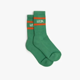Iconic Socks Bomuld Grøn Hvid Orange