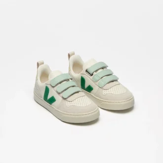 V-10 læder Veja X Bonpoint Pure Emeraude