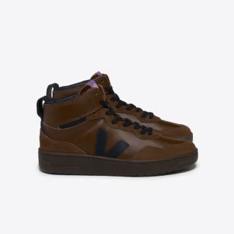 V-95 Læder Walnut Black