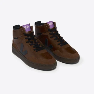 V-95 Læder Walnut Black